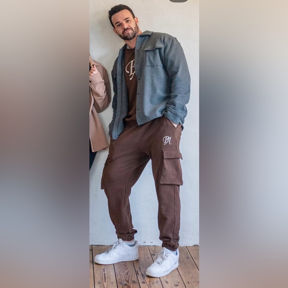 P'tula Chestnut Cargo Joggers